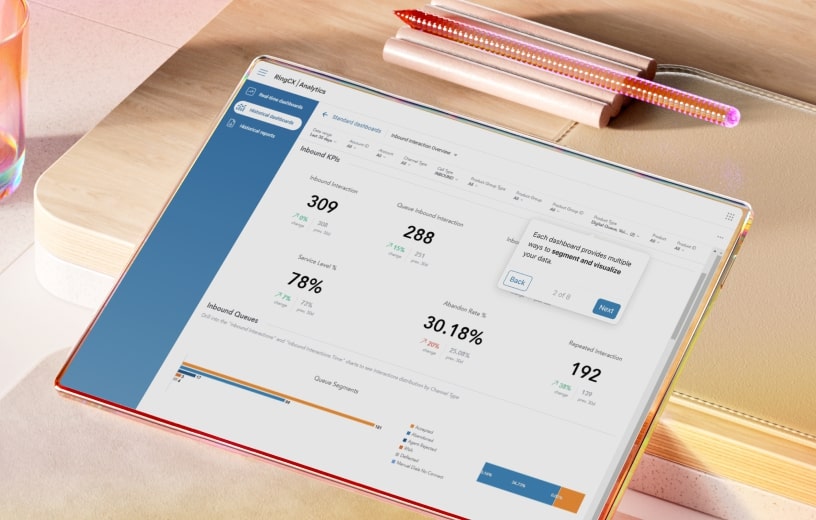 View RingCentral's RingCX Supervisor Tour