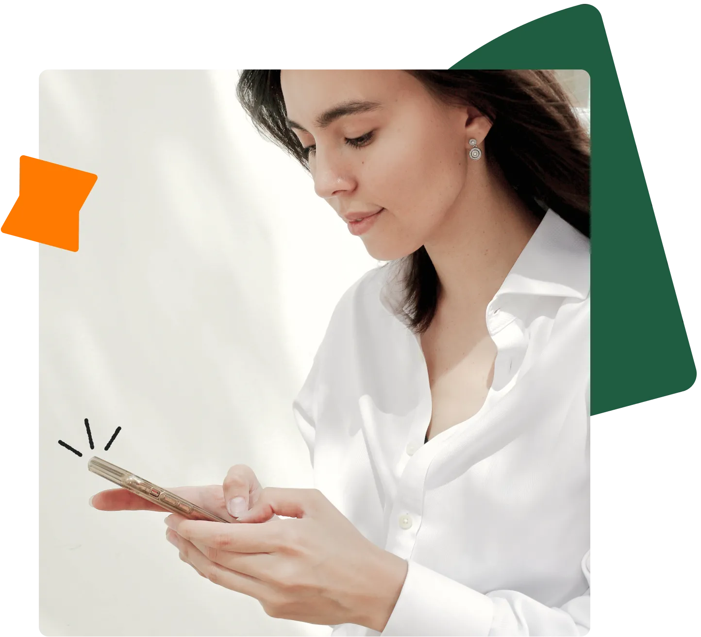 Business owner reading about RingCentral's proactive approach to security